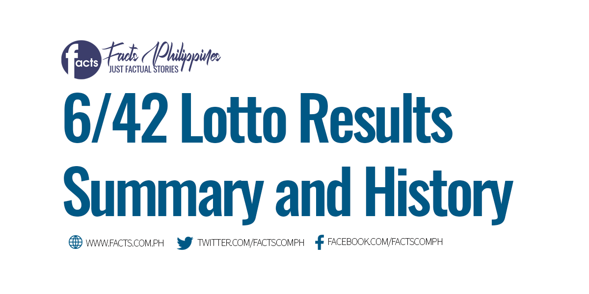 642 Lotto History and Summary